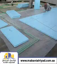 ألواح البوليسترين العازلة