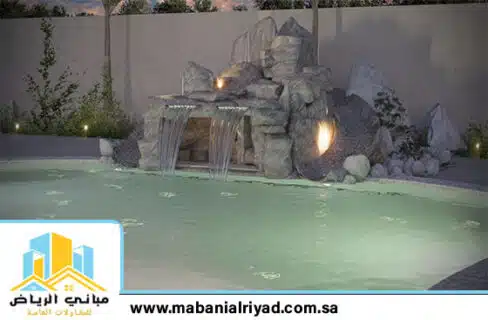 اصلاح تسريب المسابح