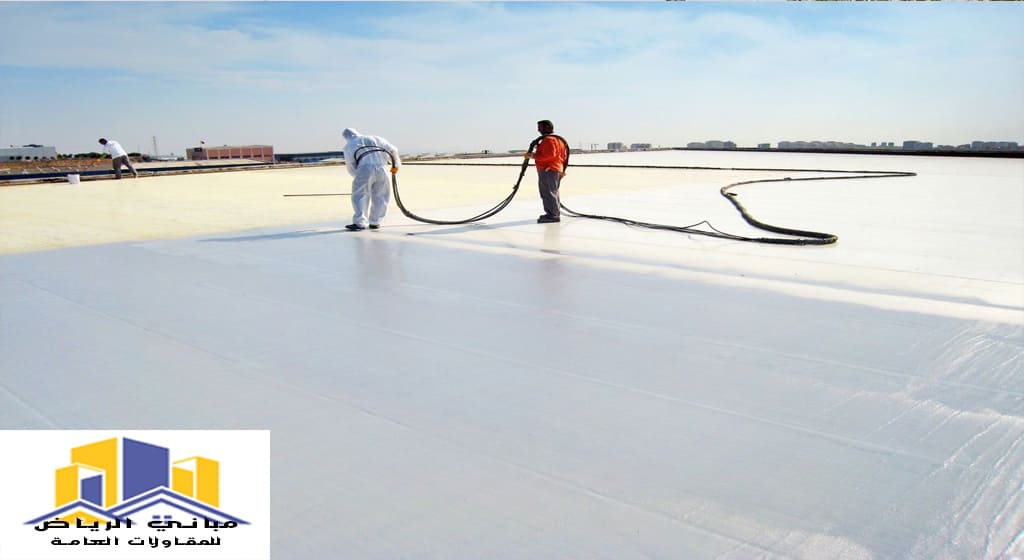 عزل اسطح حي الياسمين بالرياض